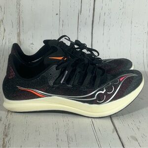 Saucony Terminal Distance VT Cleats Black Vizi Track Spikes Womens 6.5 S19101-85